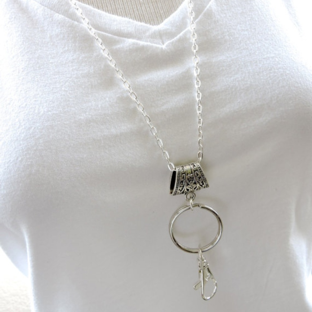 ID Work Chain Design Badge Holder - Bestseller